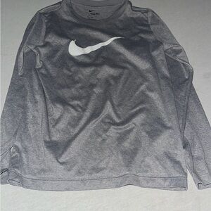Nike Gray Long Sleeve Shirt